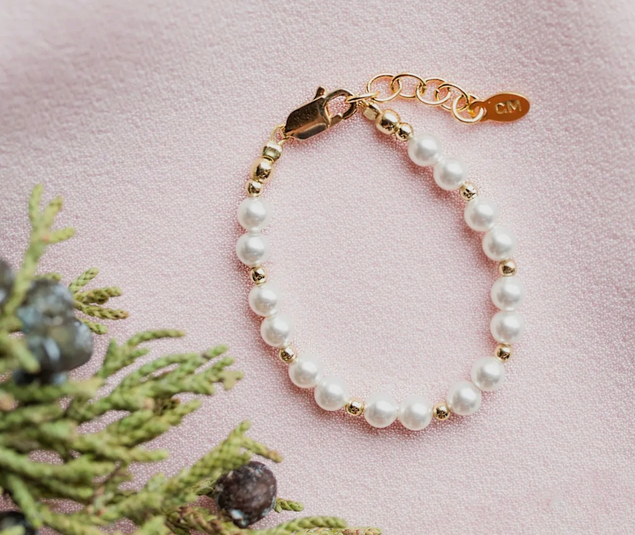 14K Gold-Plated Pearl Brynn Bracelet