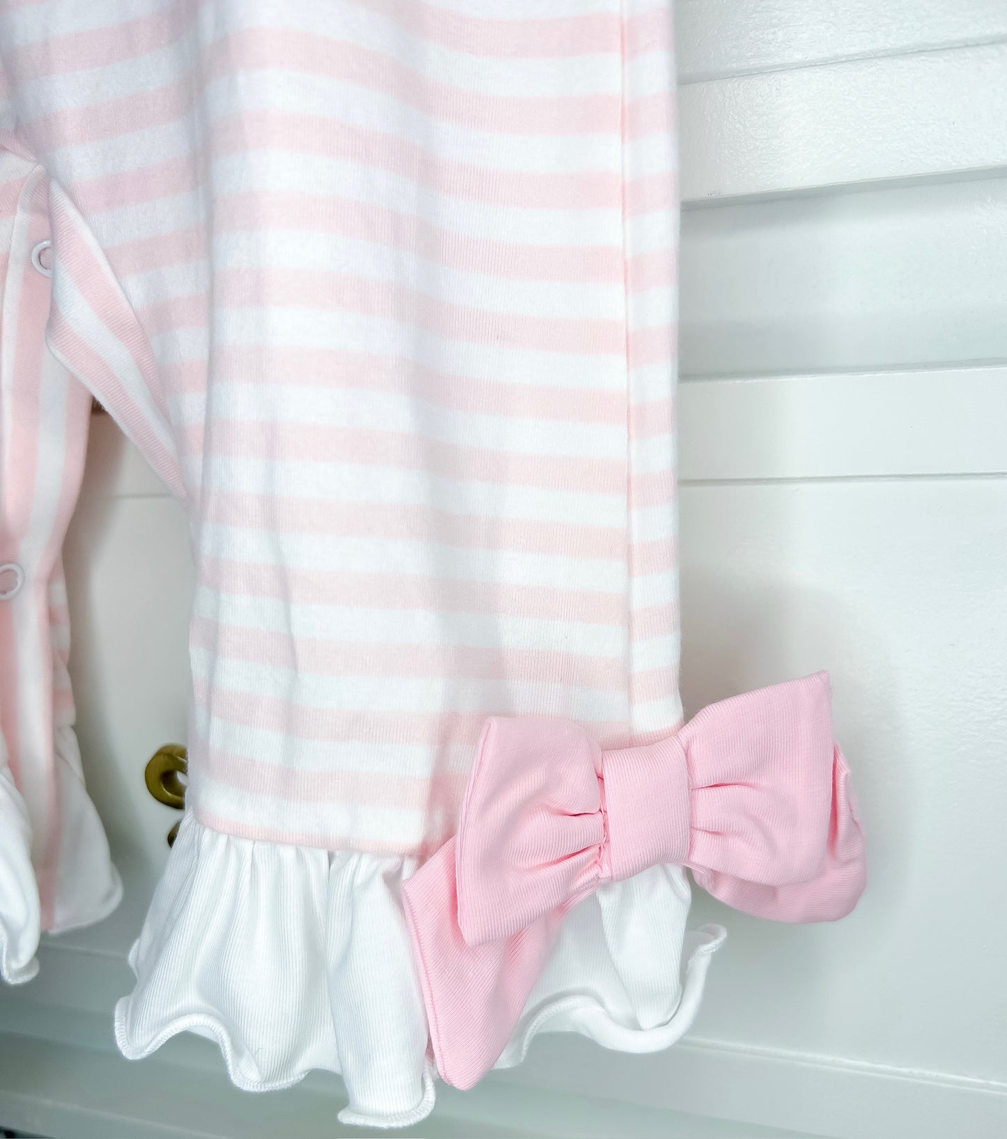 Gingham Appliqué Turkey Romper