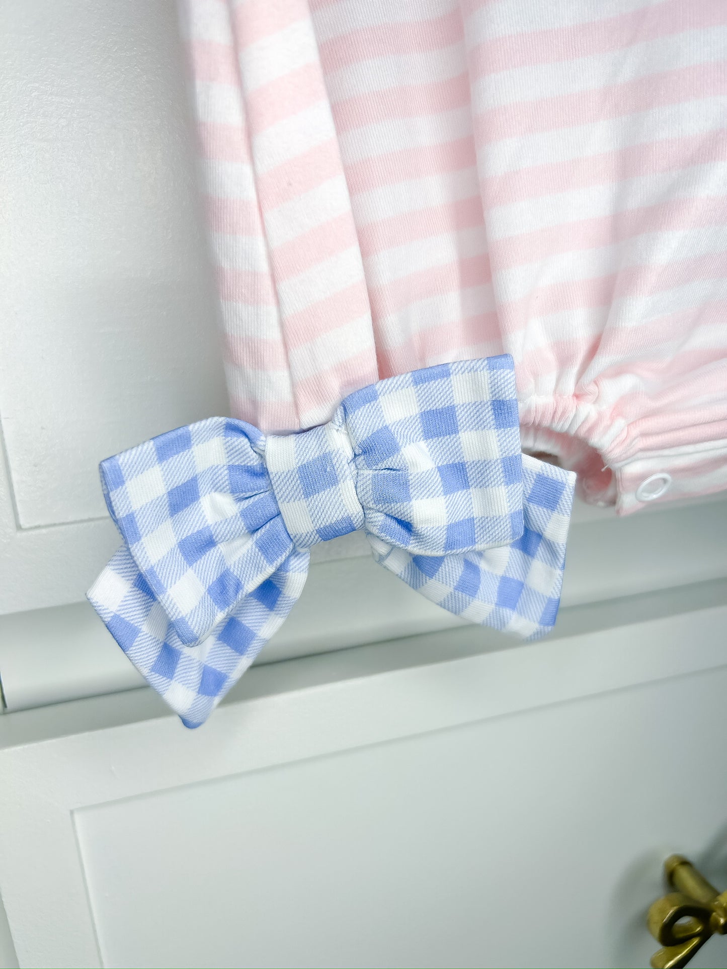 Gingham Appliqué Turkey Bubble