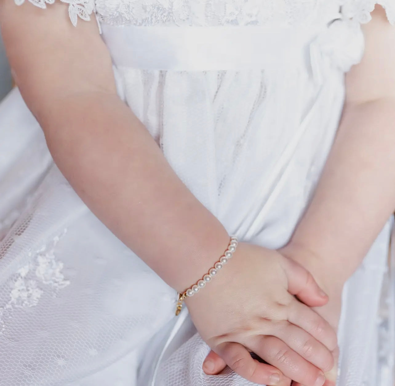 14K Gold-Plated Pearl Audrey Bracelet