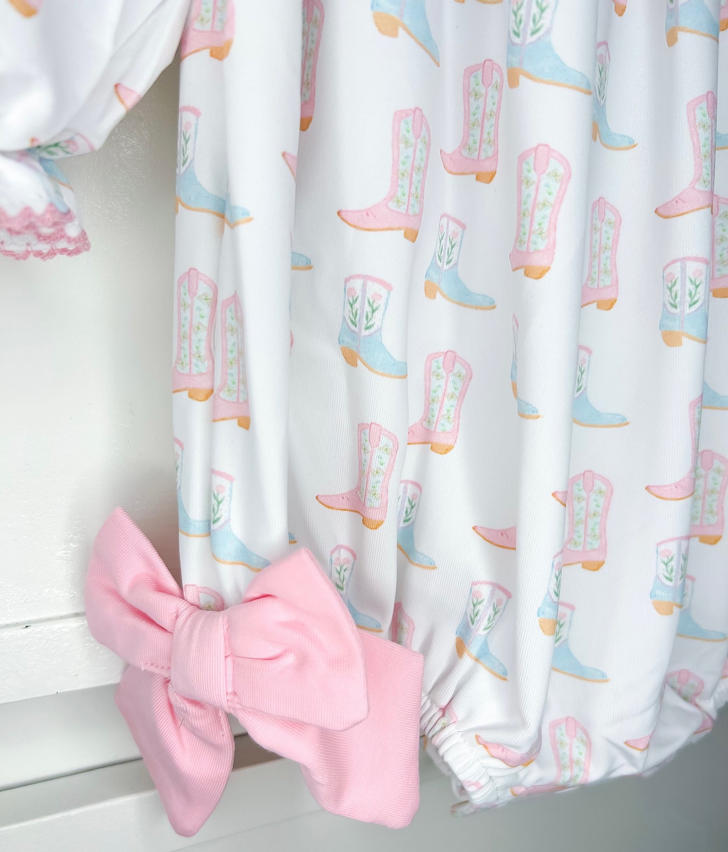 *Pre-Order* Hand Smocked Boots & Bliss Bubble! (ETA December)