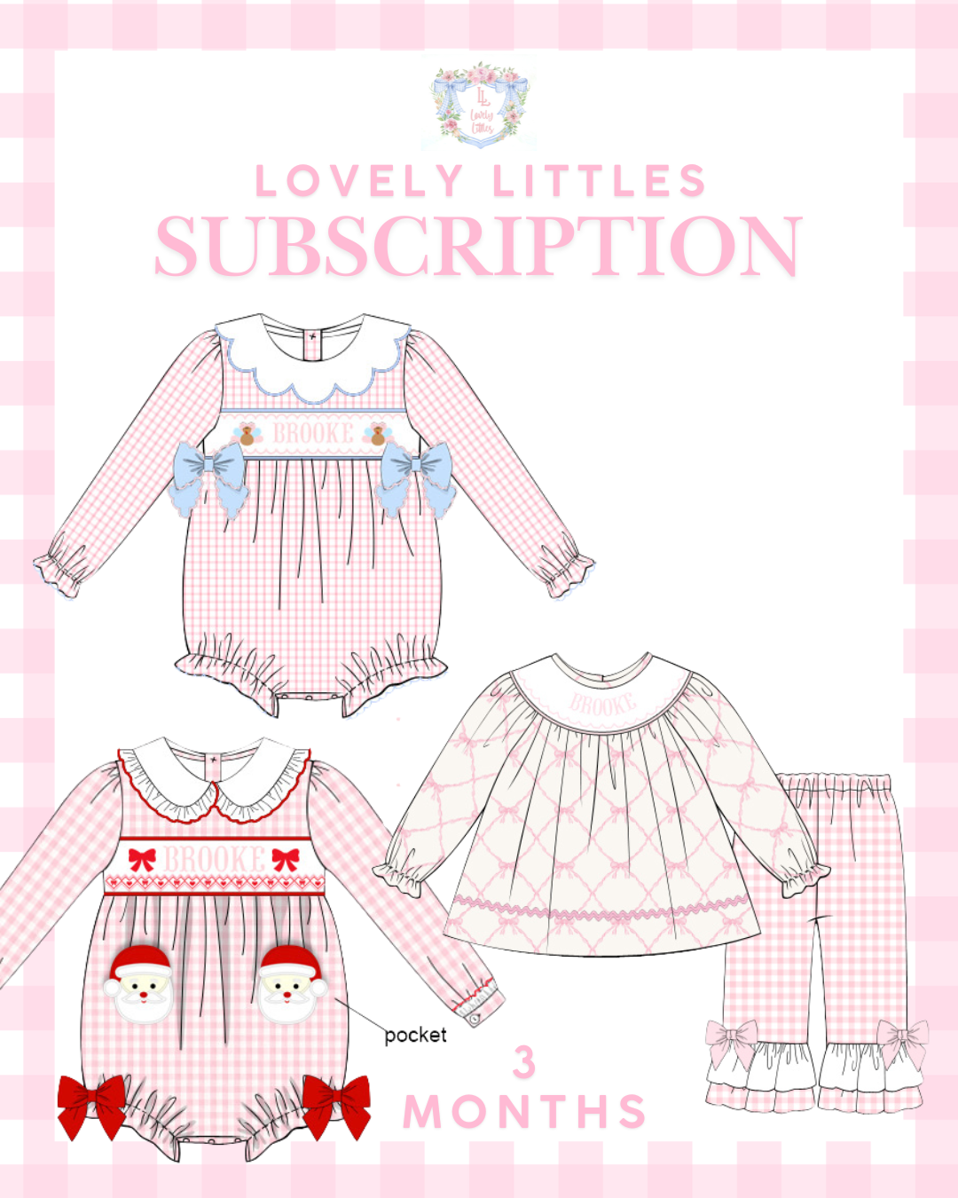 Lovely Littles 3 Month Subscription