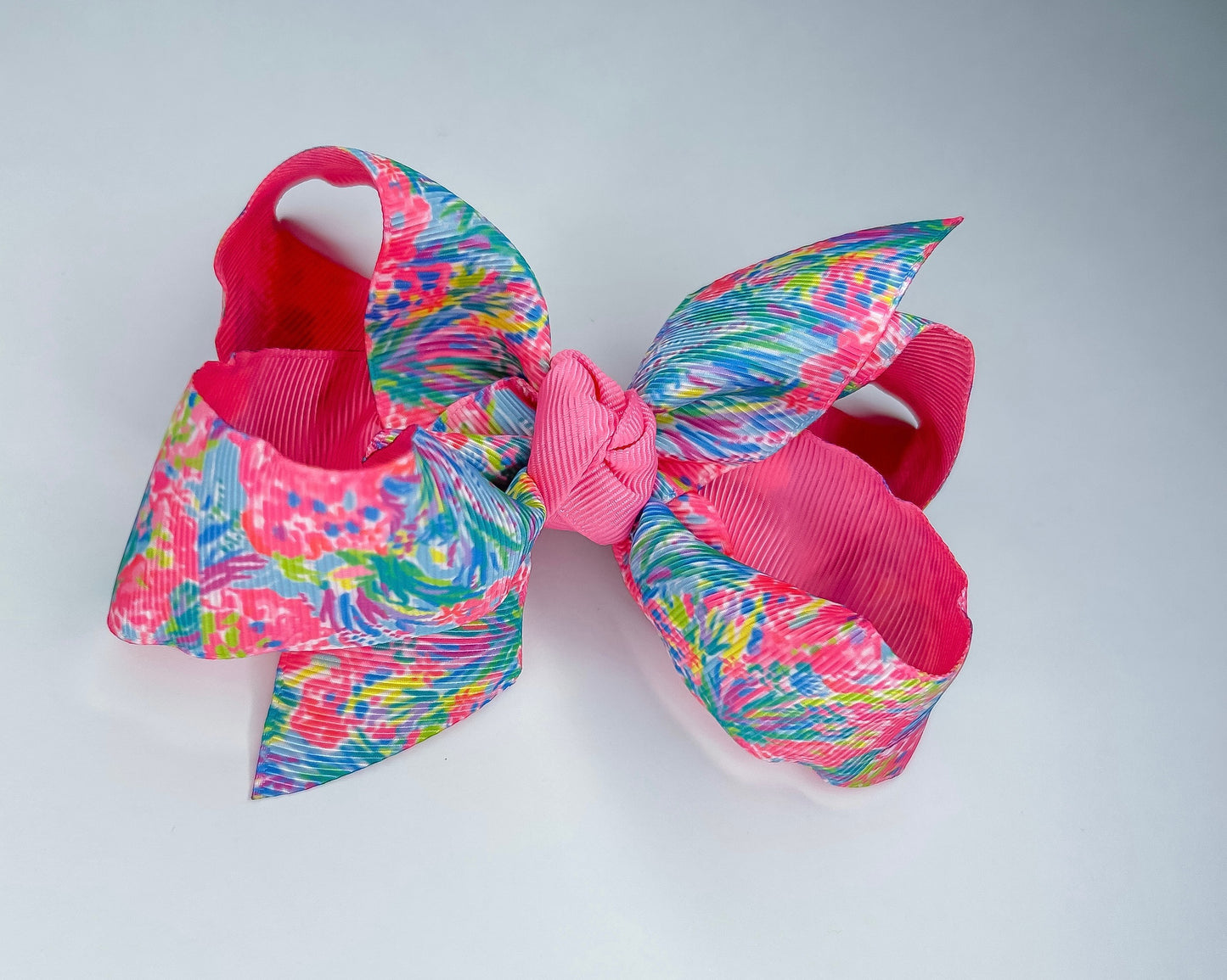 Lilly Grosgrain Bow 4.5” on Clip
