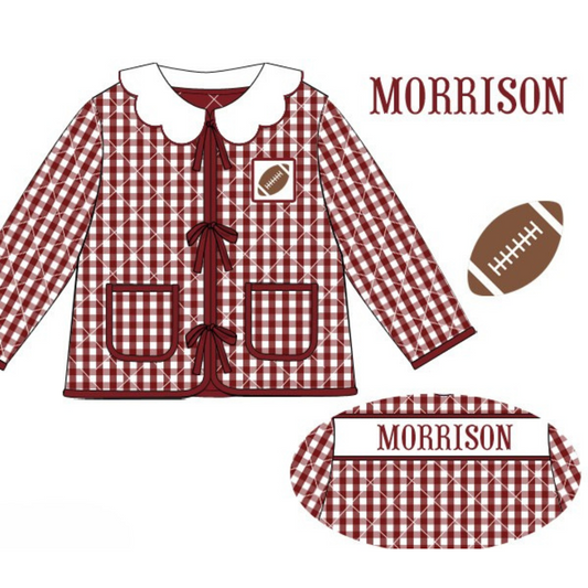 Maroon & White Game Day Jacket
