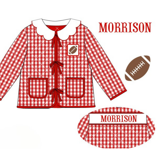 Red & White Game Day Jacket