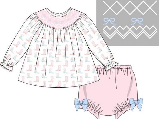 *Pre-Order* Boots & Bliss Bloomer Set! (ETA January)