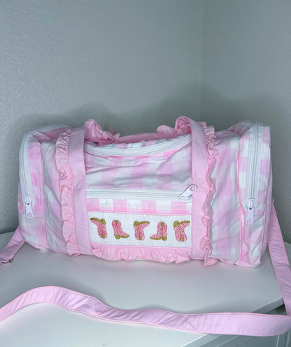 Hand Smocked Boots and Gingham Full Set