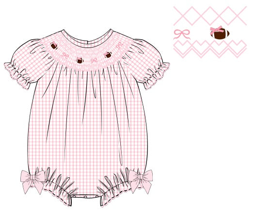*Pre-Order+ Footballs and Bows Bubble! (ETA January)