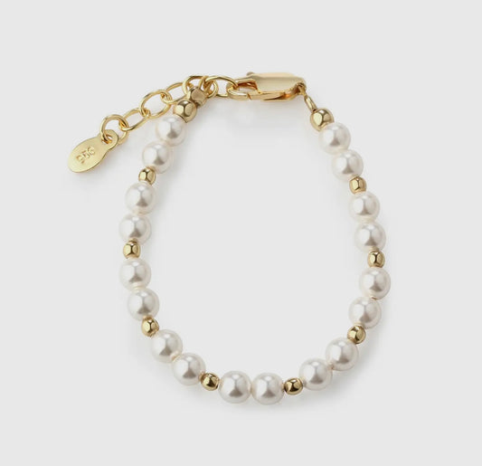 14K Gold-Plated Pearl Brynn Bracelet