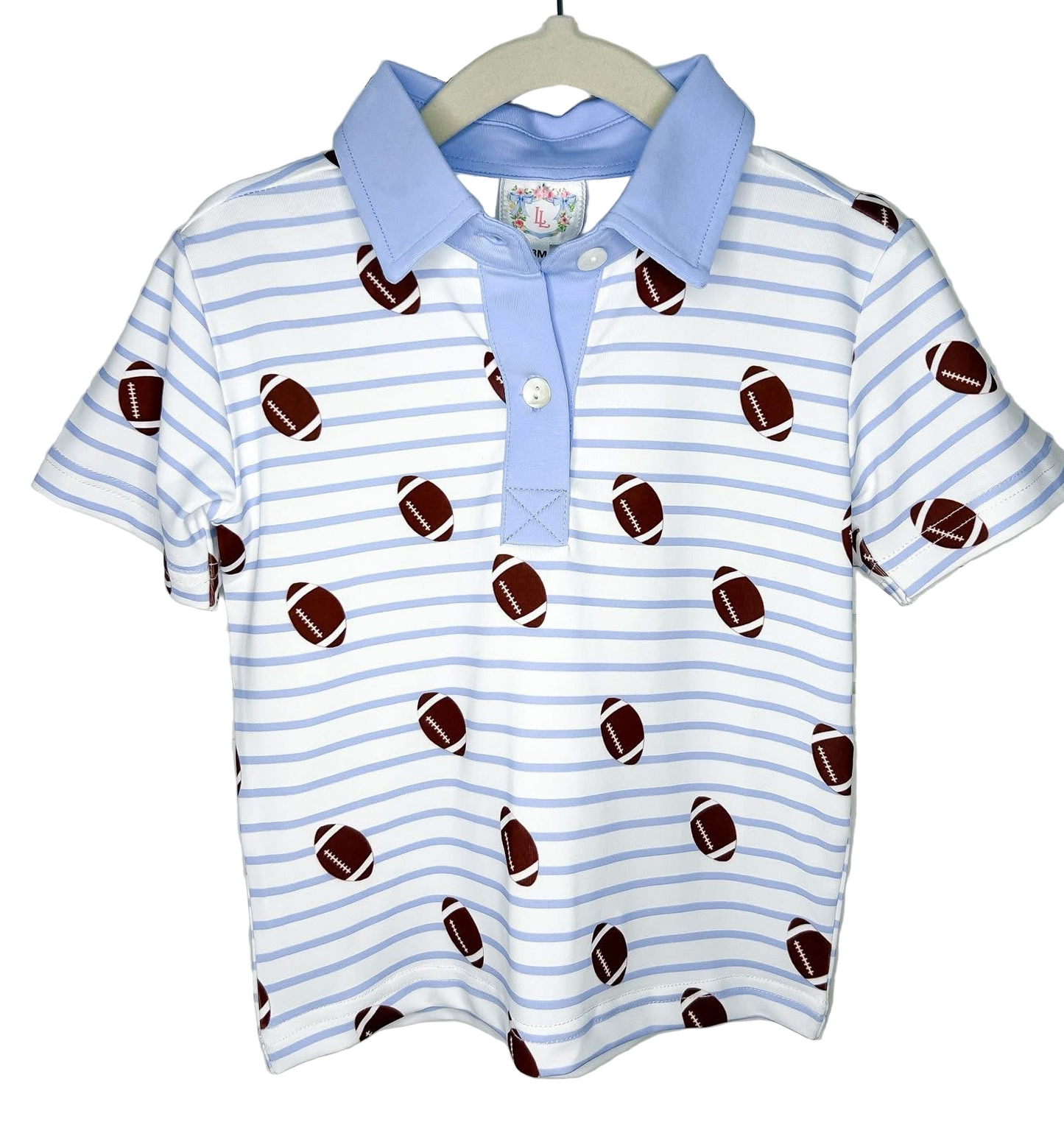 Boys Football Knit Polo
