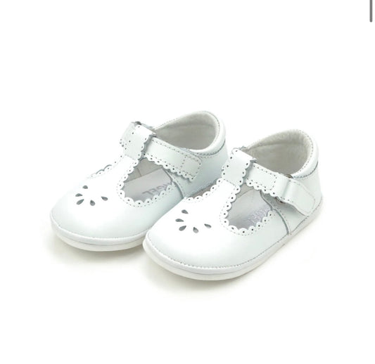 Dottie Scalloped T-Strap Mary Jane (Baby)