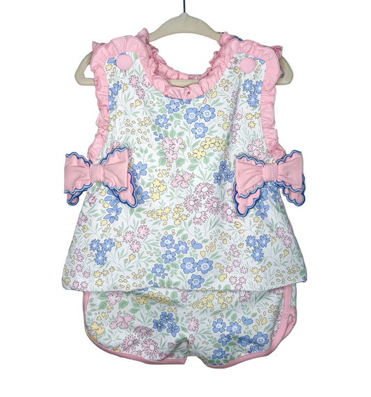 Florals and Scalloped Bows Play Set