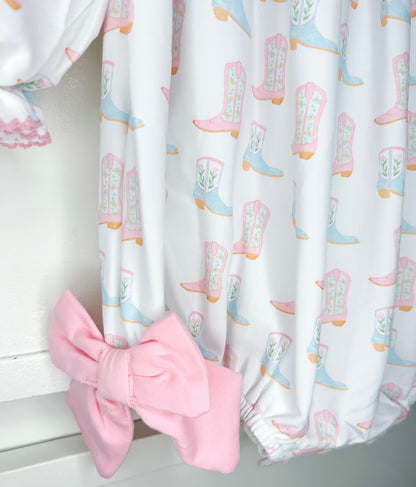 *Pre-Order* Hand Smocked Boots & Bliss Bubble! (ETA December)