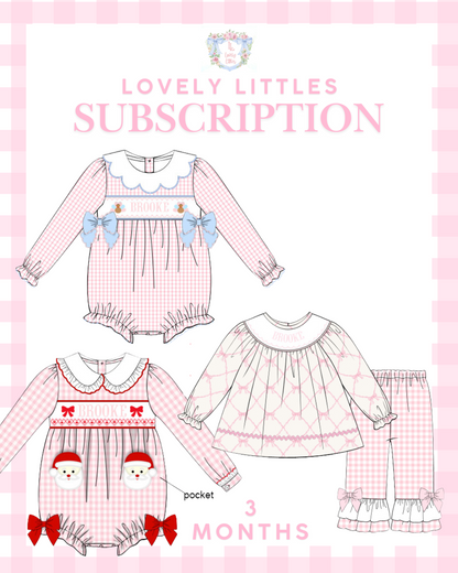Lovely Littles 3 Month Subscription
