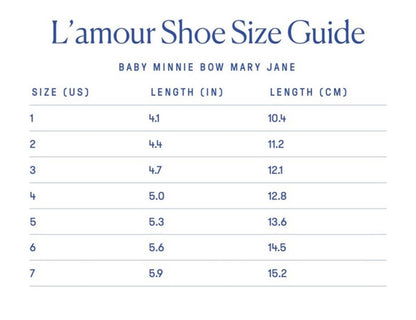 Minnie Bow Leather Mary Jane (Baby)