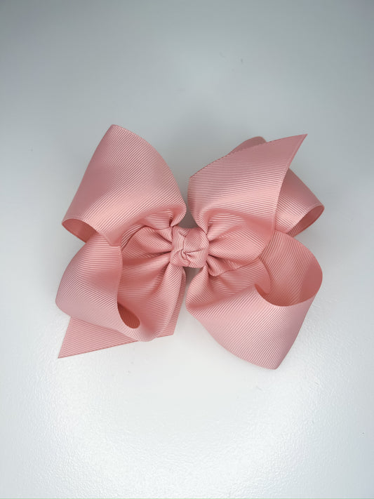Signature Grosgrain Bow (5.5”, Sweet Nectar)